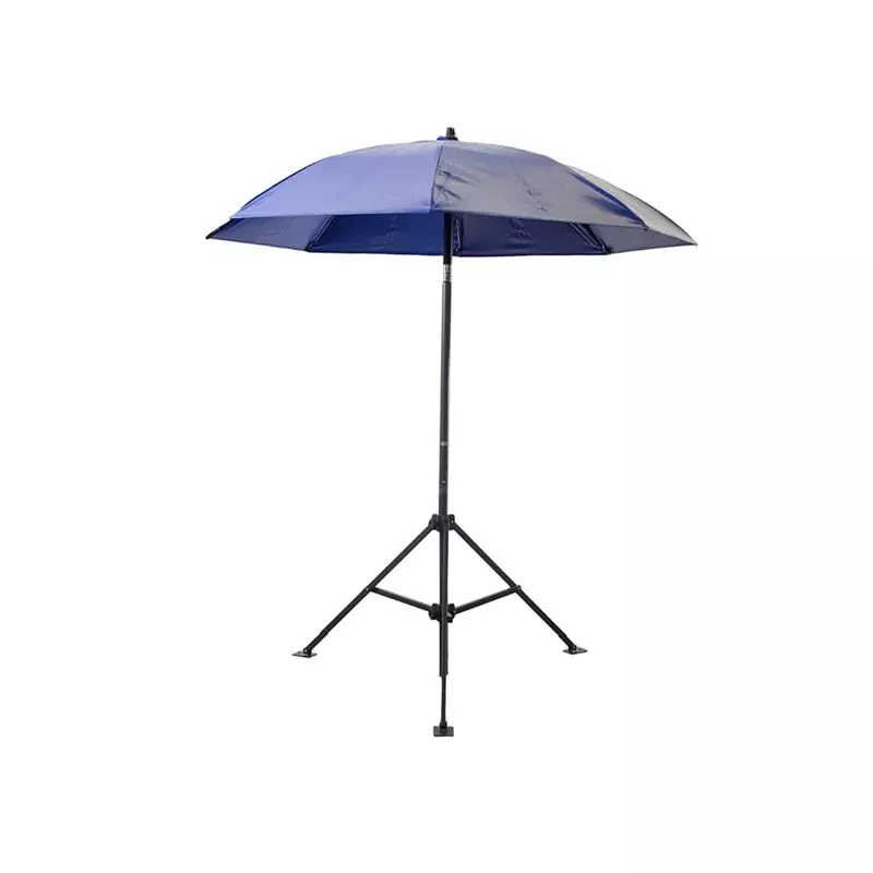 Lapco FR LAP-UM7VB Heavy-Duty Construction Umbrella, Vinyl, 7', Blue 7 FT LAP-UM7VB BLUE