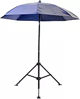 Lapco FR LAP-UM7VB Heavy-Duty Construction Umbrella, Vinyl, 7', Blue 7 FT LAP-UM7VB BLUE