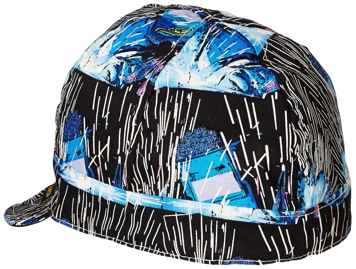 Lapco Lap C-7 4-Panel Welder's Caps, 100% Cotton, 7", Assorted Colors