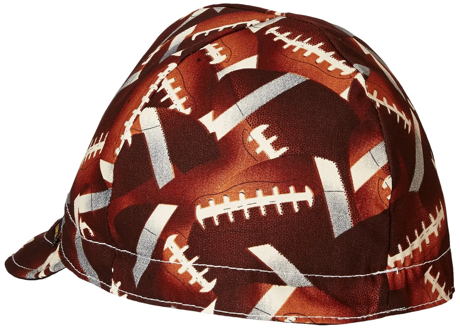 Lapco Lap C-8 4-Panel Welder's Caps, 100% Cotton, 8", Assorted Colors