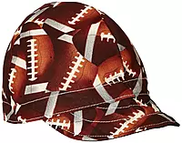 Lapco Lap C-8 4-Panel Welder's Caps, 100% Cotton, 8", Assorted Colors