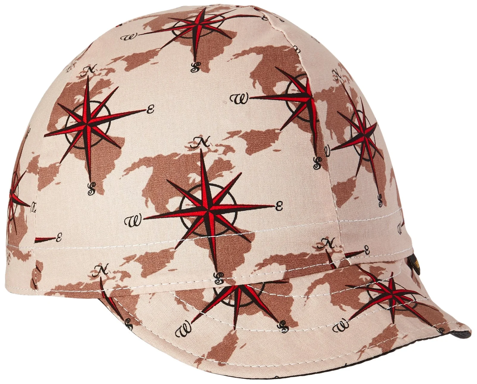 Lapco Lap C-7 7/8 4-Panel Welder's Caps, 100% Cotton, 7 7/8" , Assorted Colors