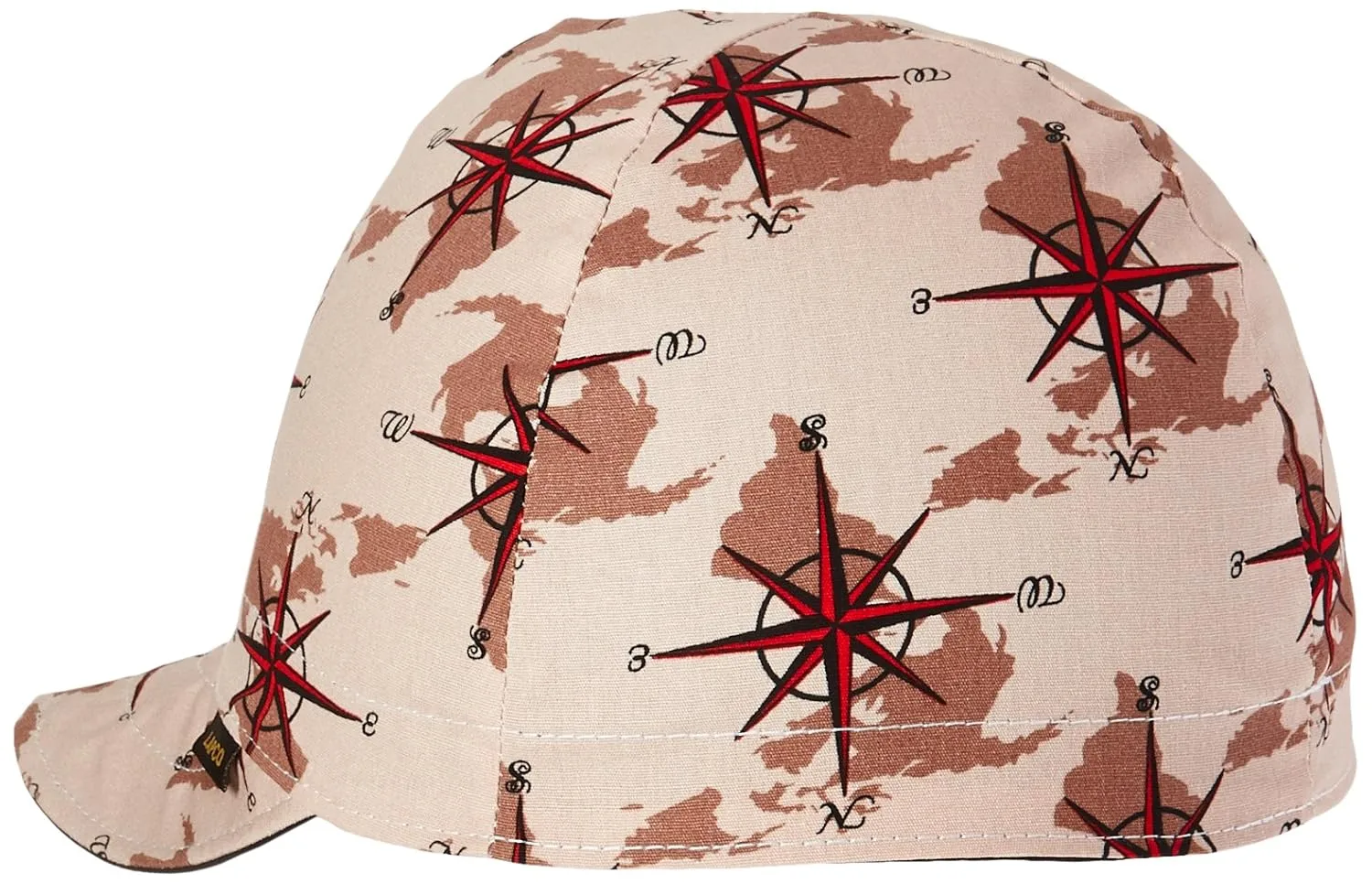 Lapco Lap C-7 7/8 4-Panel Welder's Caps, 100% Cotton, 7 7/8" , Assorted Colors