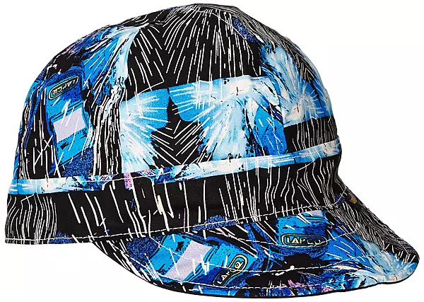 Lapco Lap C-7 1/2 4-Panel Welder's Caps, 100% Cotton, 7 1/2", Assorted Colors