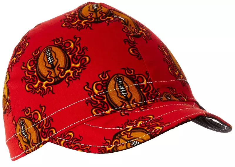 Lapco Lap C-7.37 4-Panel Welder's Caps, Assorted Designs and Colors 7 3/8