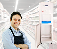 Blue Star BWD3FMRGA: A versatile water dispenser with a convenient cooling solution.