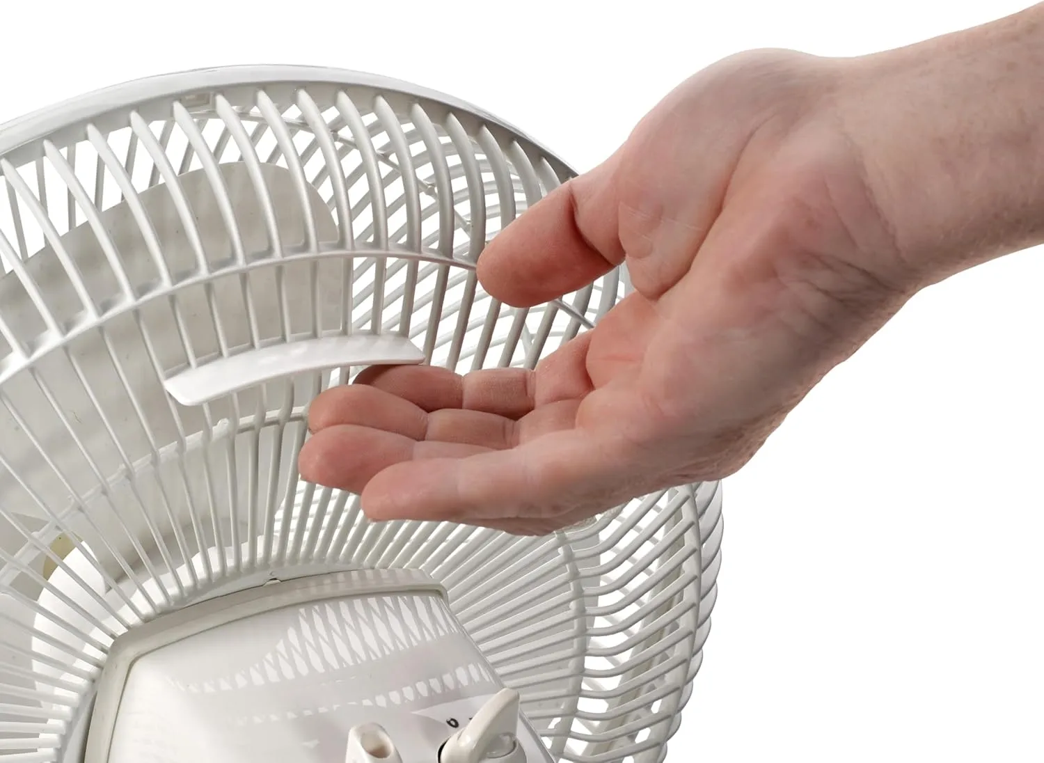 LASKO 12" Oscillating Table Fan, 3-Speed, White - Model 2012