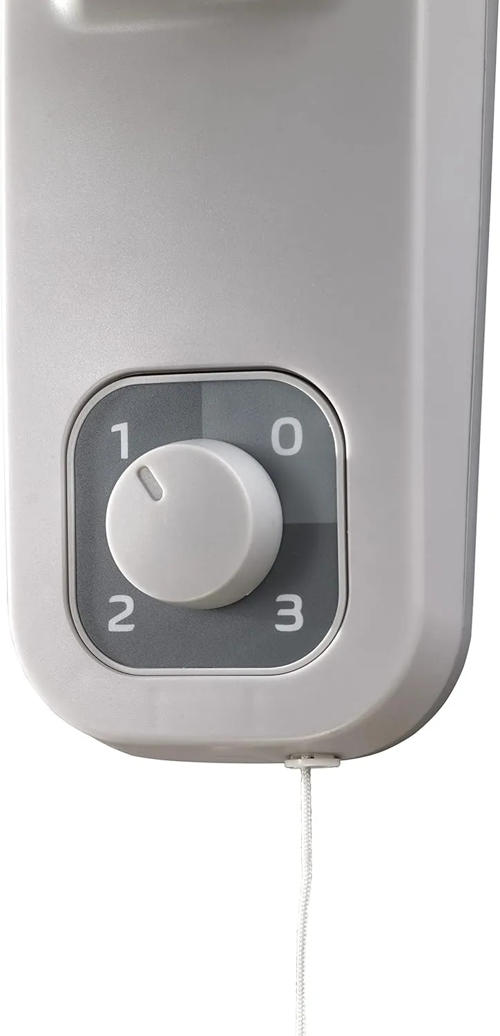 Lasko 16" 3-Speed Oscillating Wall Mount Fan for Indoor Use, M16900, Light Grey