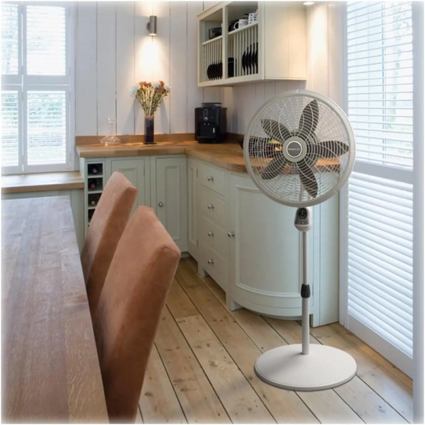 Lasko 18in Remote Control Elegance & Performance Pedestal Fan (1850)