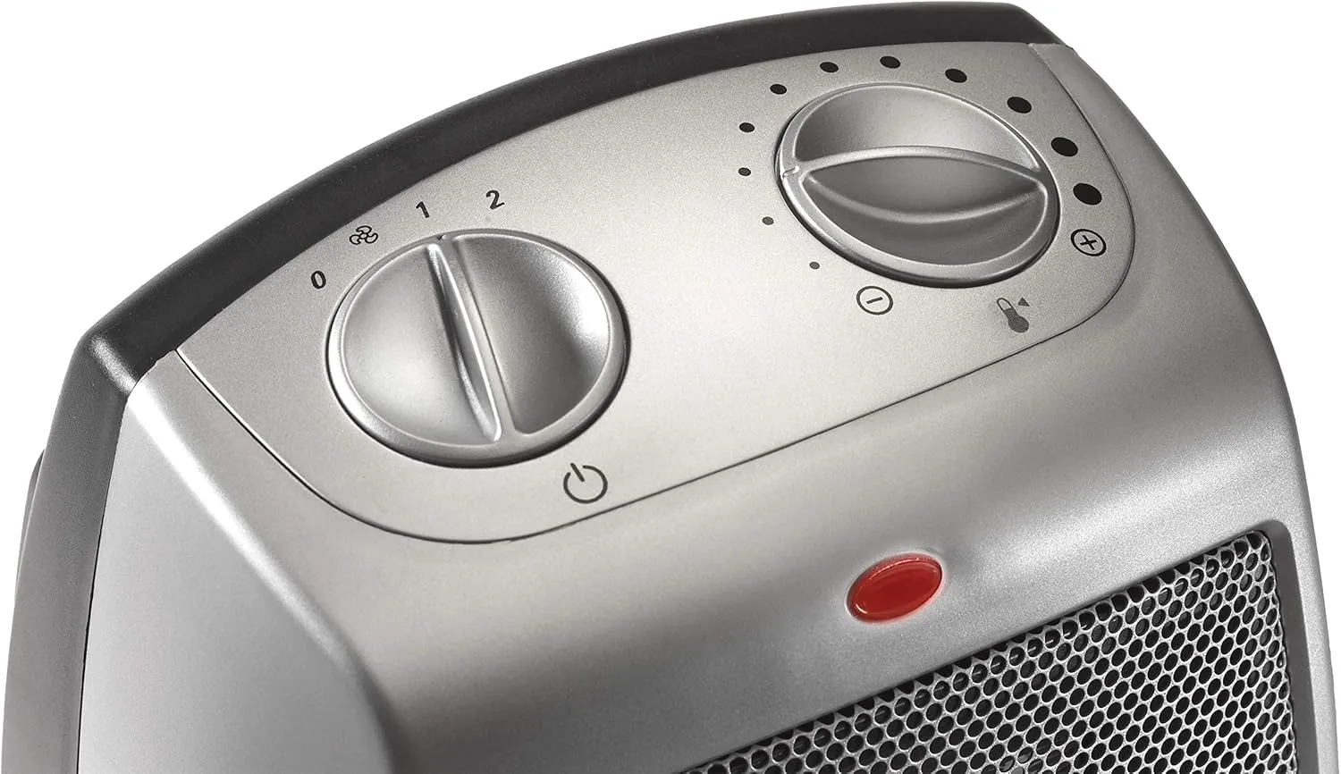Lasko Desktop Electric Ceramic Space Heater with Adjustable Thermostat, 2 Heat Settings and Fan Only Mode, 9.2 Inches