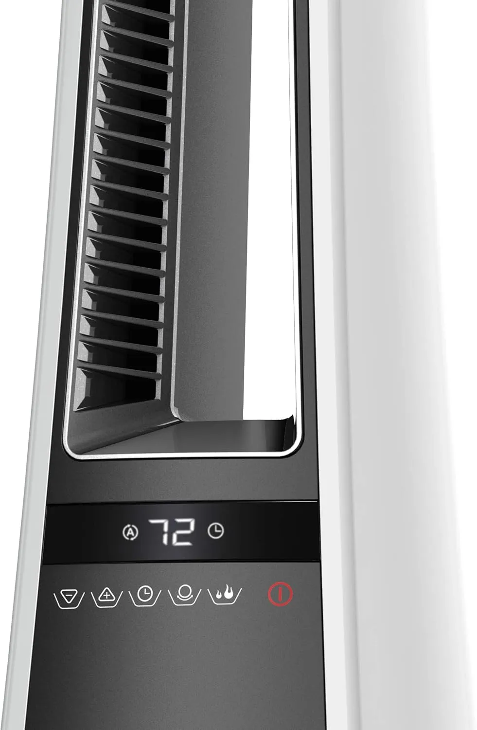 Lasko Oscillating Bladeless Ceramic Tower Space Heater for Home with Enhanced Safety