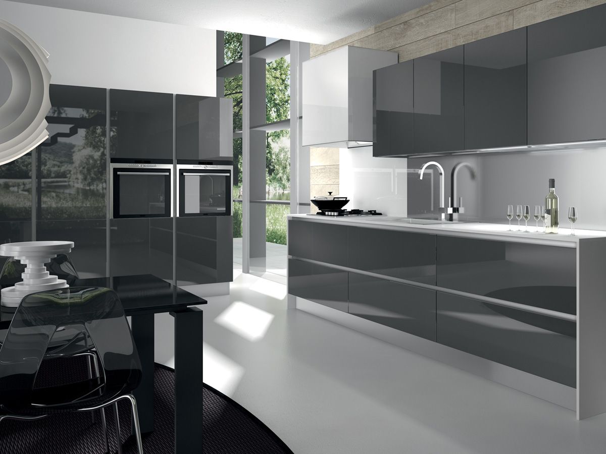 ONE SKIN PANELS-LAVA GREY/HIGH GLOSS/18MM