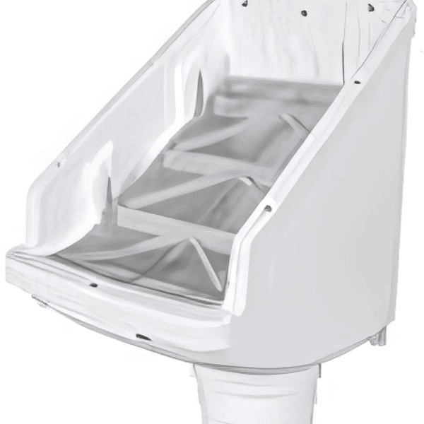 Leaf Eater Commercial Rain Head Downspout Filter, 6" Round