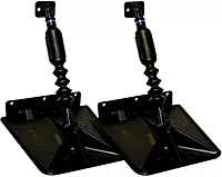 Lectrotab Smart Tab SX Composite Trim Tabs 9.5” x 10” f/12-16’ Boat w/40 - 80HP - Black