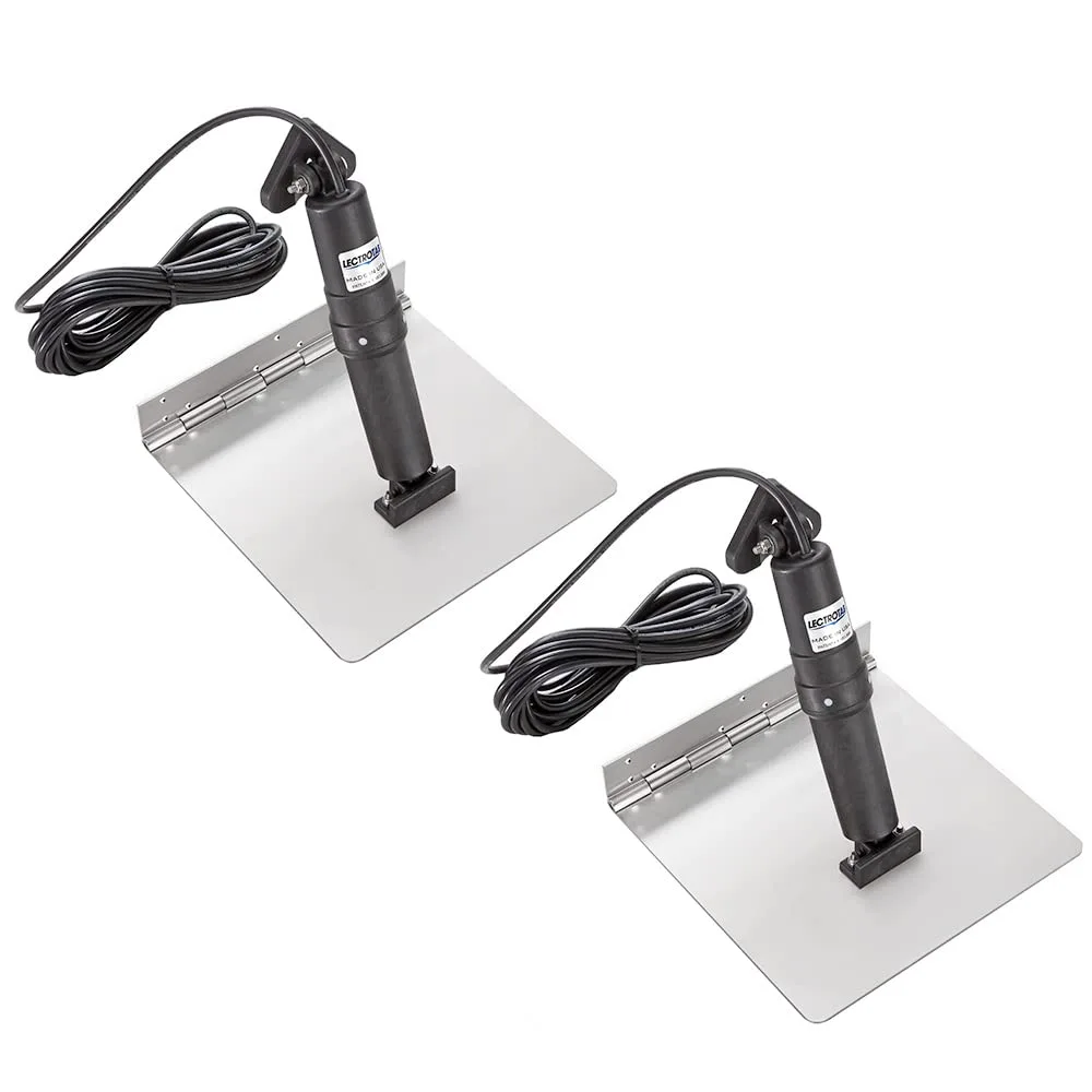XKA9X18 TRIM TAB KIT 9" X 18" Stainless Tabs 12-Volt Actuators