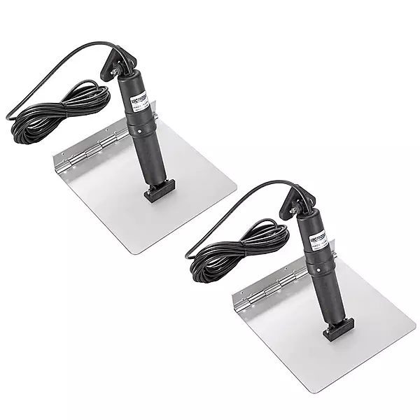 XKA9X18 TRIM TAB KIT 9" X 18" Stainless Tabs 12-Volt Actuators