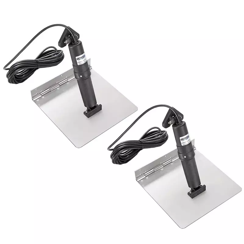 XKA9X18 TRIM TAB KIT 9" X 18" Stainless Tabs 12-Volt Actuators