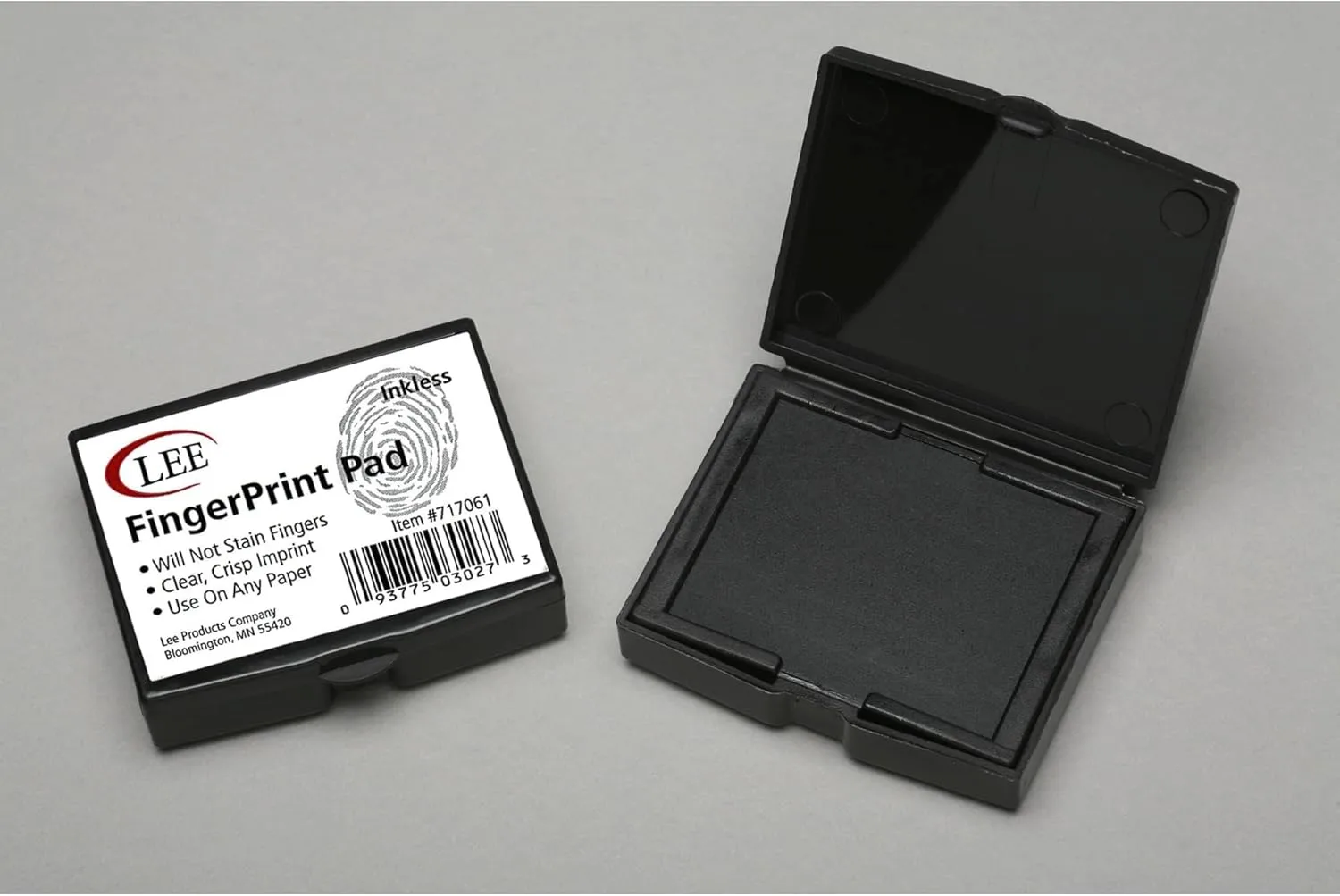 Lee Fingerprint Ink Pad, Black