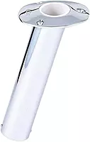 LEE'S TACKLE INC. Lee's 15176; Stainless Steel Flush Mount Rod Holder - 2.25" O.D.