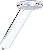 Lee's 30 Degree SS Flush Mount Swivel Base Rod Holder - 2" x 9" - Medium