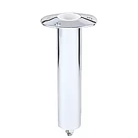Lee's 0° Stainless Steel Swivel Base Flush Mount Rod Holder 2.25" OD X 10.5" Tube