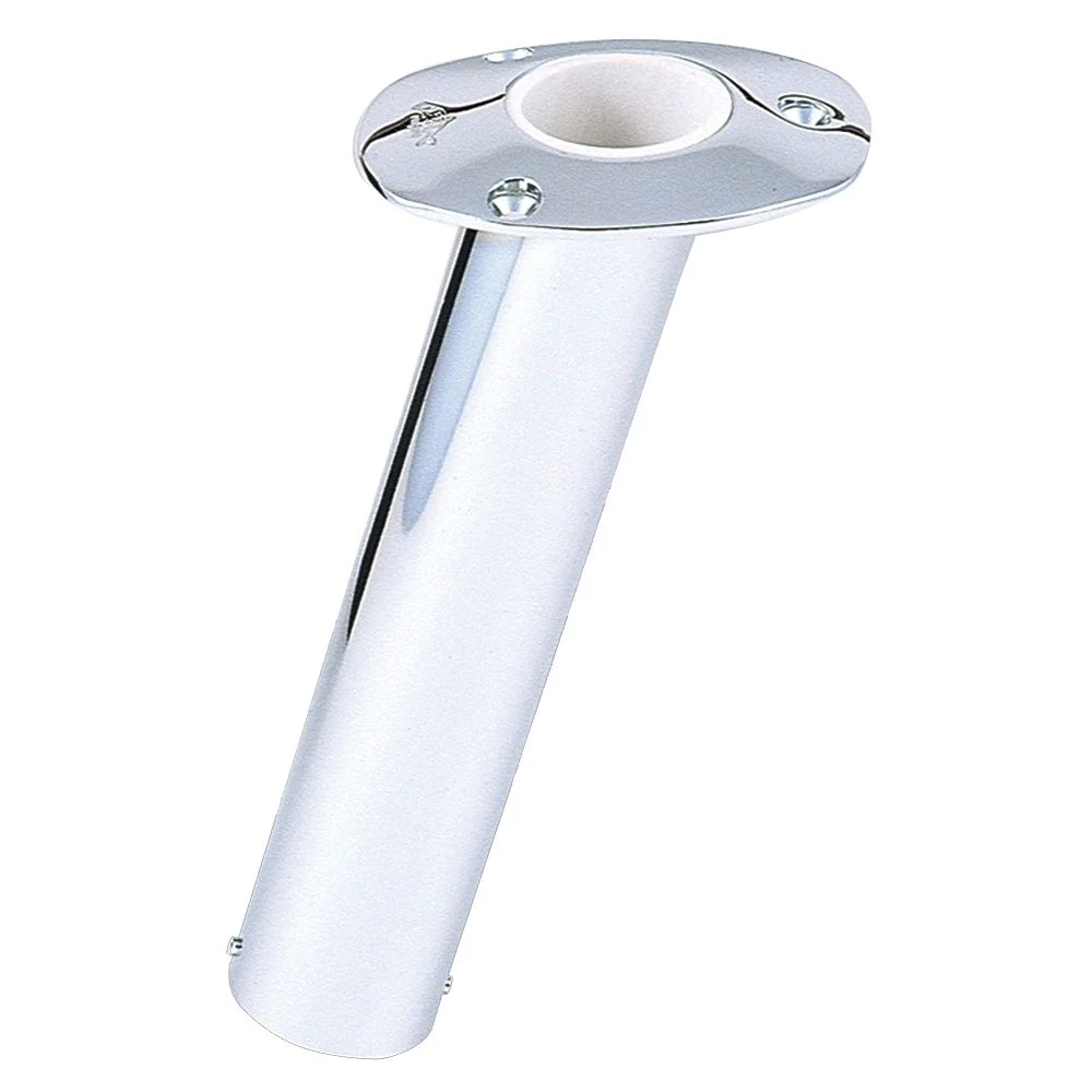 Lee's 15176 Stainless Steel Heavy Duty Bar Pin Rod Holder - 15° - 2.25" O.D.