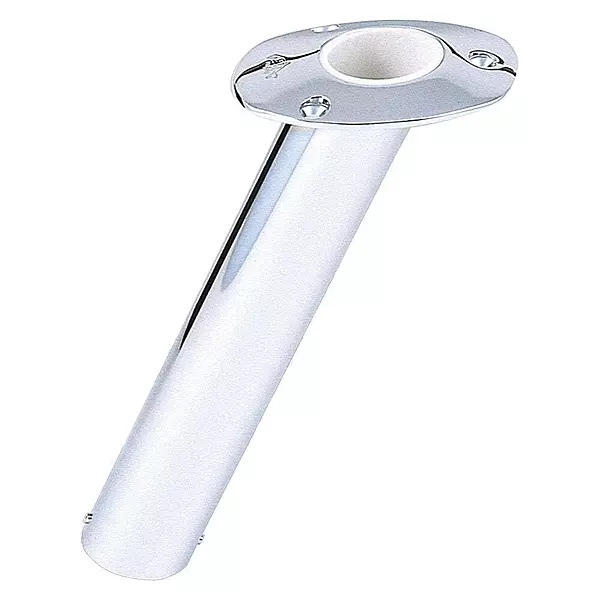 LEE'S TACKLE INC. Lee's 30176; Stainless Steel Flush Mount Rod Holder - 2" O.D.