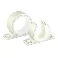 Lee's Single Rod Rack Set - Satin Silver Finish