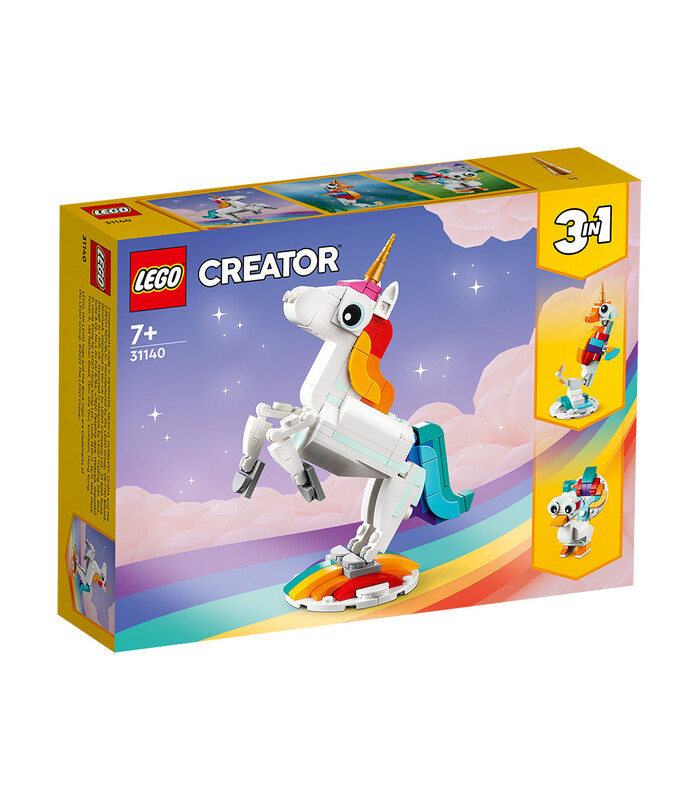 LEGO Creator 3-in-1 31140 Magical Unicorn