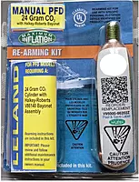 Inflatable Life Jacket Rearming Kit, Automatic, 38 g, 1/2" Threaded
