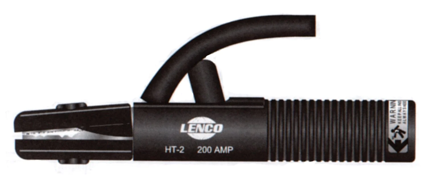 Lenco 01330 LE AF/HT Electrode Holders, 300 Amp, Nylon/Glass, for 2/0 Cable, 3/16" Capacity, 9.75" L