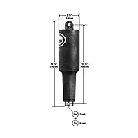 Lenco 101XDS Short Extreme Duty Actuator - 12V - 2-1/4" Stroke w/3/8 Hardware