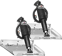 Lenco 12" x 9" Standard Performance Trim Tab Kit w/o    Switch Kit 12V
