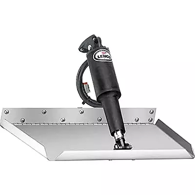 LENCO 12 x 9 Edge Mount Trim Tab Kit 12V (No Switch Kit)