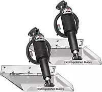 Lenco 15037-101 Trim Tab Kit, 12" x 12", 12V
