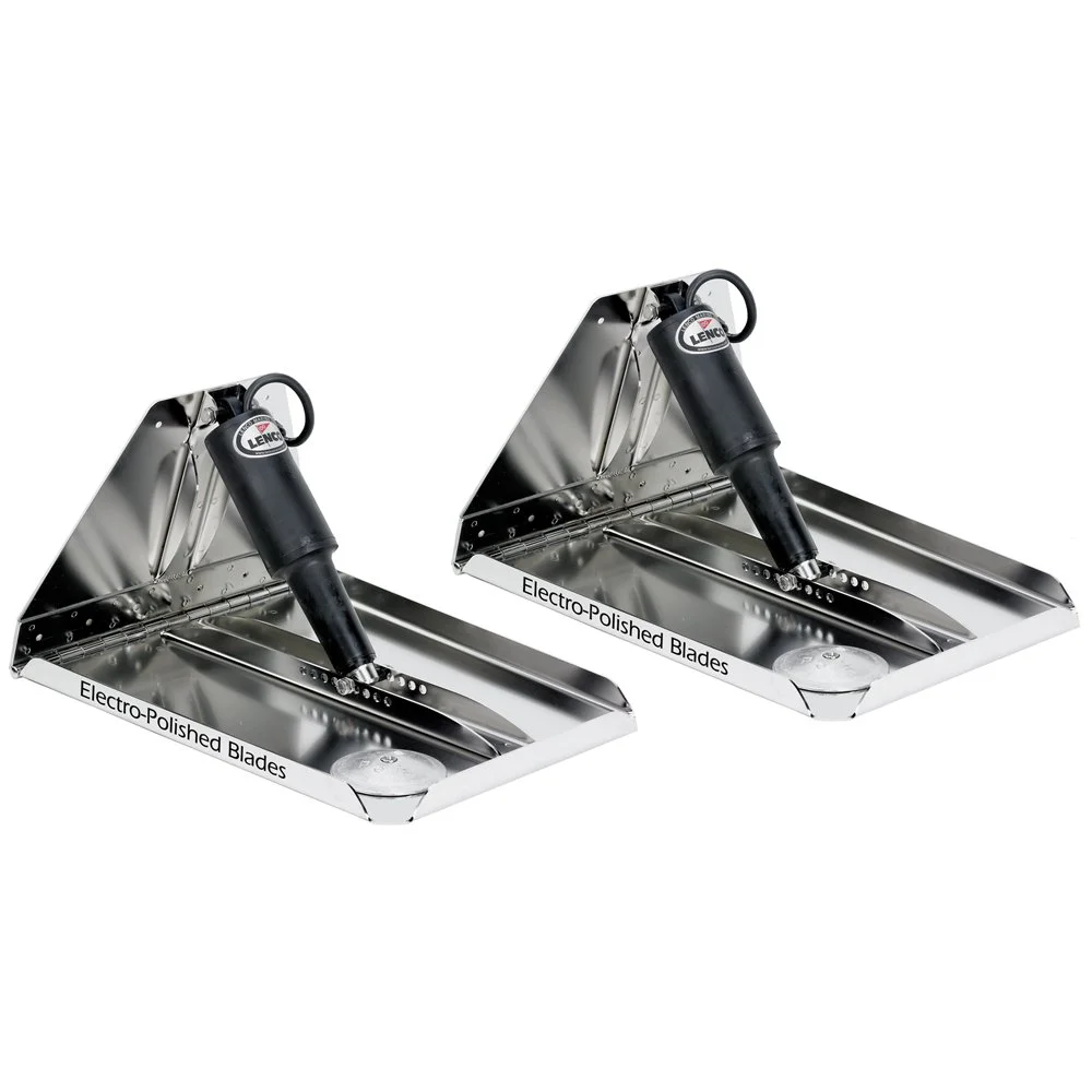 Lenco 16" x 12" Heavy Duty Performance Trim Tab Kit w/o   Switch Kit 12V