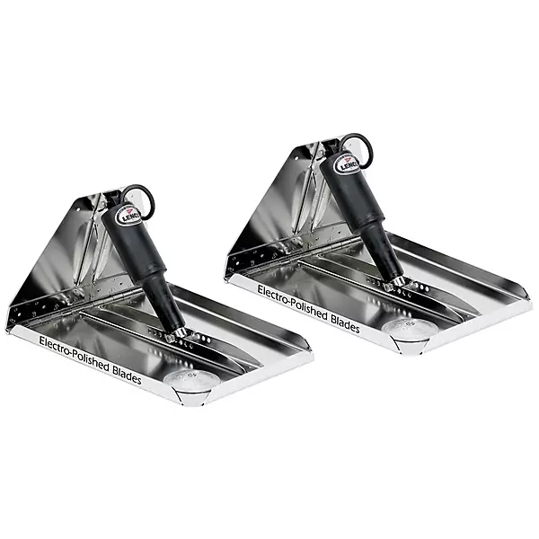 Lenco 16" x 12" Heavy Duty Performance Trim Tab Kit w/o   Switch Kit 12V