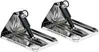 Lenco 16" x 12" Heavy Duty Performance Trim Tab Kit w/o   Switch Kit 12V