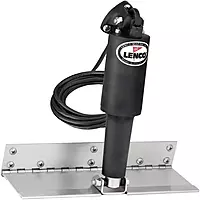 Lenco 4" x 12" Limited Space Trim Tab Kit w/o Switch Kit 12V - Standard Finish - Standard Actuator