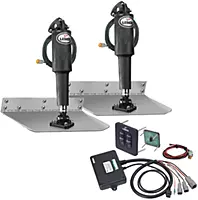 Lenco 9" x 12" Standard Trim Tab Kit w/Standard Integrated Switch Kit 12V