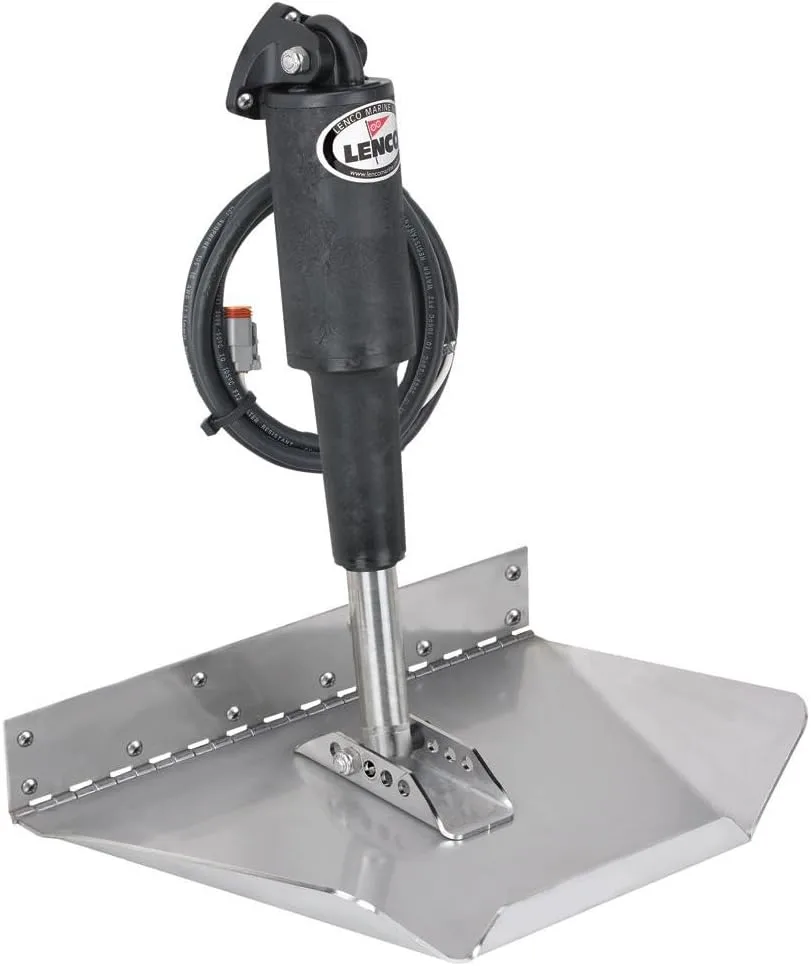 Lenco 9" x 14" Airboat Trim Tab Kit w/o Switch