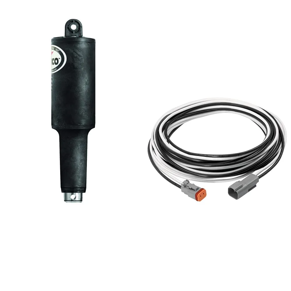 LENCO MARINE 15057-001 Actuator, 2 1/4" Stroke 101XDS 12V 5/16, Black, One Size and LENCO MARINE