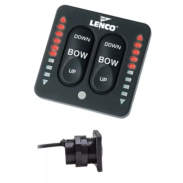 Lenco Marine 30343-001 LED Key Pad for 2016 or Newer Style Two-Piece Control Boxes , 11 x 7 x 5 inches
