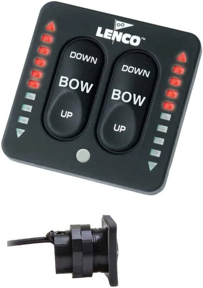 Lenco Marine 30343-001 LED Key Pad for 2016 or Newer Style Two-Piece Control Boxes , 11 x 7 x 5 inches