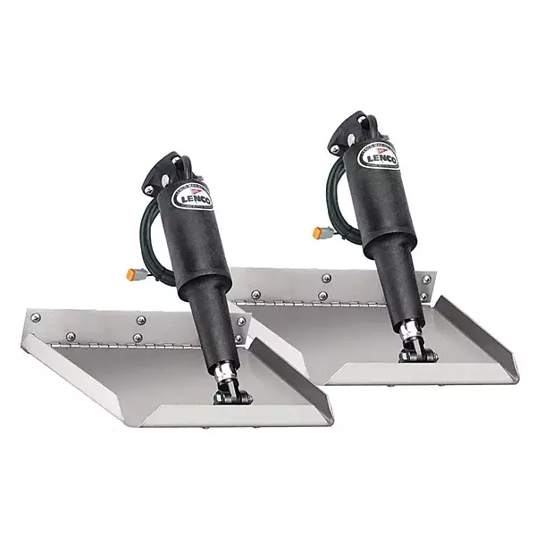 LENCO MARINE 9 x 12 Edge Mount Trim Tab Kit (No Switch)