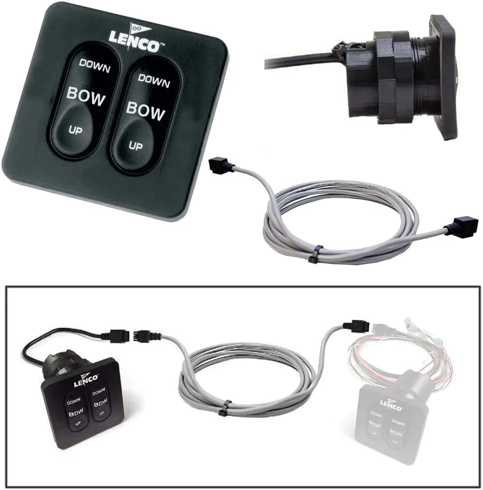 Lenco Flybridge Kit f/Standard Key Pad f/All-In-One Integrated Tactile Switch - 10'