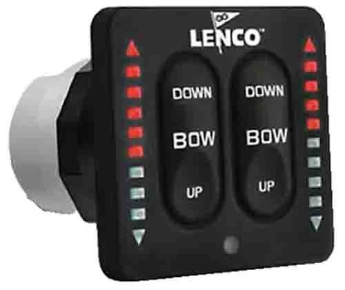 Lenco LED Indicator Two-Piece Tactile Switch Kit w/Pigtail f/Single Actuator Systems Electronic Switch