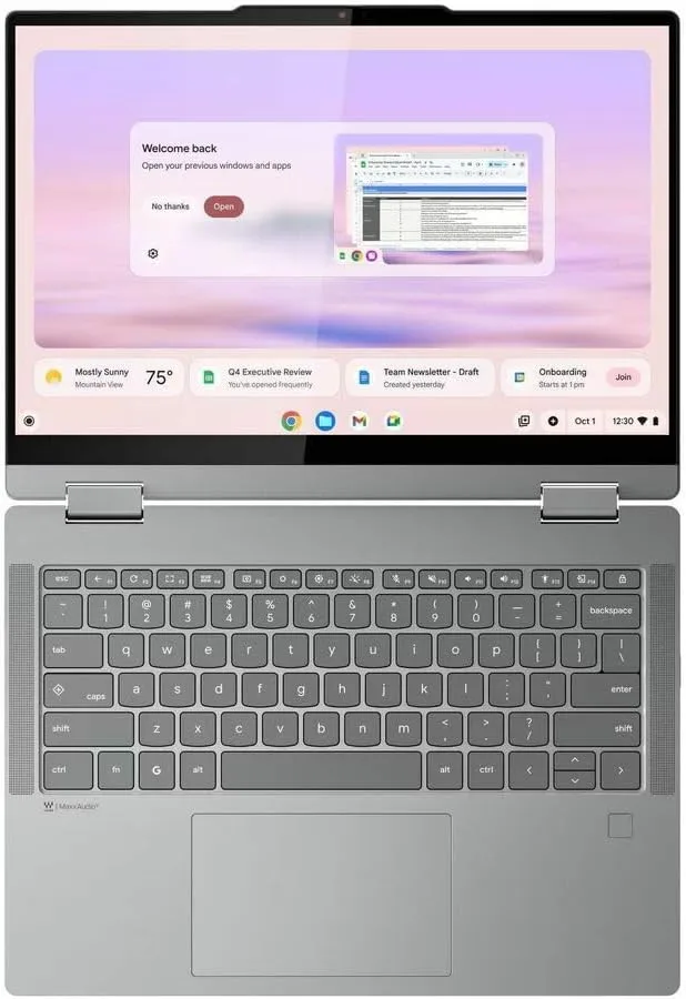 Lenovo 14IRU10 14" Touchscreen Convertible 2-in-1 Chromebook 83LL000LUS - Core 5, 8GB, 256GB SSD