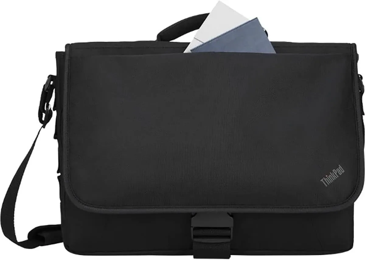 Lenovo ThinkPad 15.6in Essential Messenger Laptop Carrying Case - Black