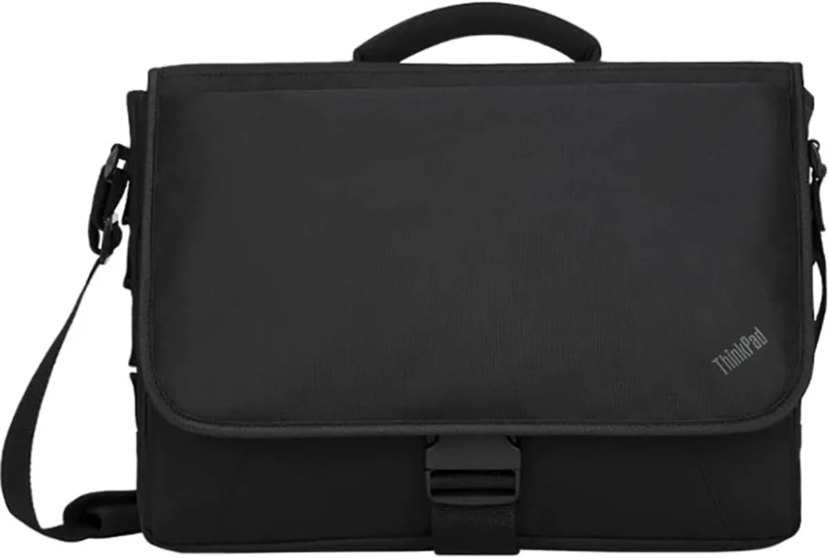 Lenovo ThinkPad 15.6in Essential Messenger Laptop Carrying Case - Black